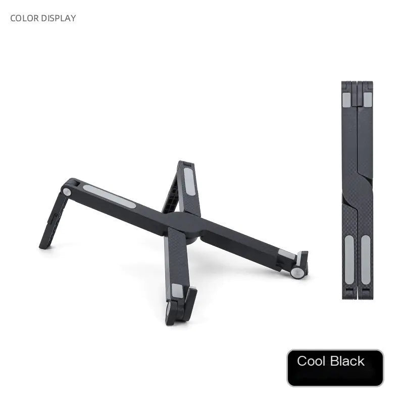 Adjustable Laptop Stand with Cooling Base and Foldable Design
