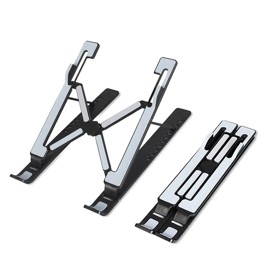 Adjustable Laptop Stand with Cooling Base and Foldable Design