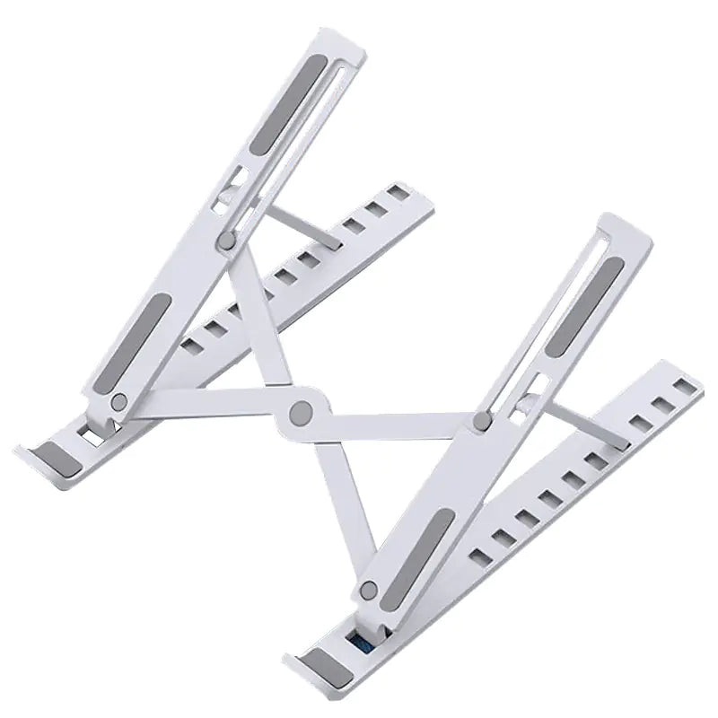 Adjustable Laptop Stand with Cooling Base and Foldable Design